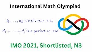 IMO 2021 An Interesting Number Theory Problem Shortlisted N3 [upl. by Dolphin]