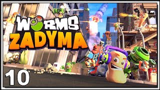 MULTIPLAYER  Worms Zadyma  10 OCZY TYGRYSA [upl. by Pylle]