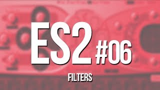 【Logic Pro X  ES2合成器教學06】Filters [upl. by Ahseikal]