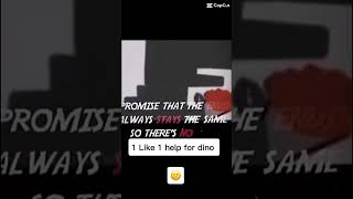 Dino is sad like and subscribe to help him😟 [upl. by Kyle]