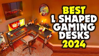 Best L Shaped Gaming Desks In 2024 [upl. by Nachison560]