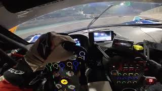 Ferrari 296 GT3 Helmet Cam at Yas Marina Circuit [upl. by Kosey724]