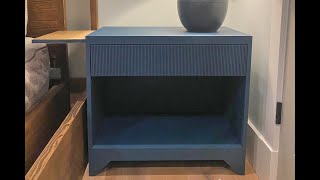 How To Make A Nightstand With A Drawer  Free Woodworking Project Plan [upl. by Ing]