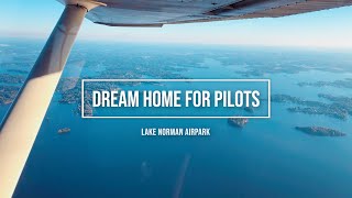 Dream Home for Pilots  Lake Norman Airpark [upl. by Maegan663]