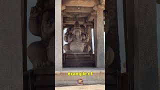 Kadale Kalu Ganesh Hampi Giant Stone Marvel of Vijayanagara Empire  templearchitecture [upl. by Anauqal464]