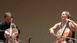 Tanya Anisimova Pavel Dovgalyuk Improvisation For Two Cellos [upl. by Ailahk]