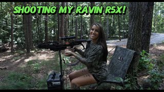 SHOOTING MY RAVIN 5X Deer Season Prep [upl. by Joelle853]