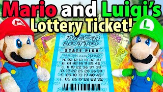 Crazy Mario Bros Mario and Luigis Lottery Ticket [upl. by Nomihs]