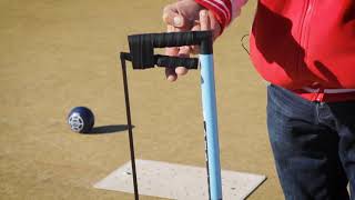 How to pick up and hold a bowl with the DHB bowling arm [upl. by Hamimej559]