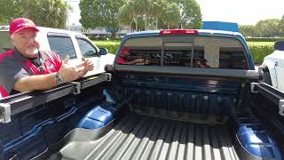 Truxedo Truxport amp Weather Tech Bed Liner on a 2023 Nissan Frontier review by CampH Auto Accessories [upl. by Colwell628]