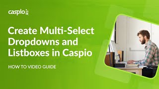 Creating MultiSelect Dropdowns and Listboxes in Caspio [upl. by Lerraf]