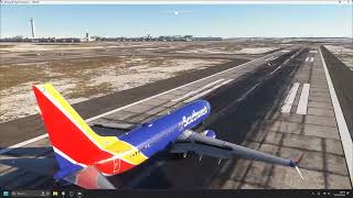 Denver Approach PMDG 737 [upl. by Sawtelle]