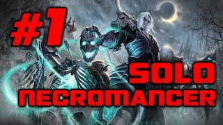 Divinity Original Sin 2 Necromancer solo Houndmaster Kniles High Judge Honour Mode  Part 1 [upl. by Tonye]