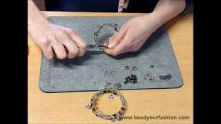 Sieraden maken  DIY Project 5 Een spiraal armband maken [upl. by Akehsat]