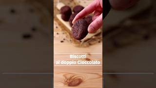 BISCOTTI AL DOPPIO CIOCCOLATO la Ricetta Facile di BuonIdea [upl. by Llennhoj]