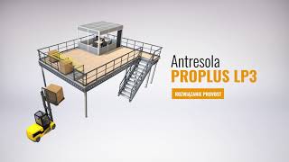 Antresola magazynowa Proplus LP3  Provost Polska [upl. by Hilario87]