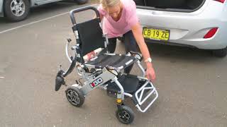 iGO Folding Power Wheelchair [upl. by Yrok]