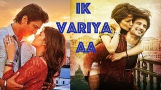 Ik Variya Lyrics Video Song  Raabta  Sushant Singh amp Kriti Sanon  Arijit Singh [upl. by Aneeled]