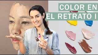 El color en el retrato I Tonos piel en la pintura al óleo y acrílico [upl. by Nameloc]