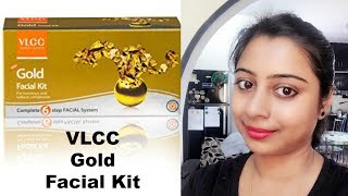 VLCC Gold Facial at Home step by step  Gold Facial at Home [upl. by Elletnahc277]