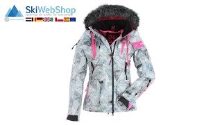 Superdry Ultimate Snow Action Gray  Ski jacket women  SkiWebShop [upl. by Repooc189]