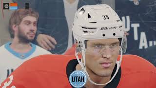 Philadelphia Flyers  Utah Hockey Club  NHL 25 XBOX Series XS  Shootout Full Game [upl. by Ganley]