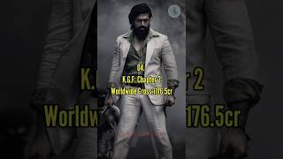 Top 10 Indian Highest Grossing Movies shorts youtubeshorts bollywood indianactor top [upl. by Orlosky]