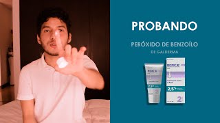 Probando PEROXIDO DE BENZOILO de Galderma FUNCIONA para el acné [upl. by Amr]