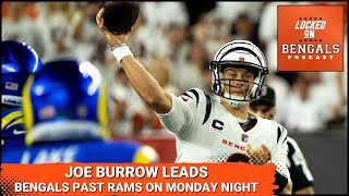 Cincinnati Bengals Beat Los Angeles Rams on Monday Night Football  Instant Takeaways [upl. by Alliscirp]