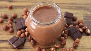 Homemade Nutella Recipe [upl. by Minerva840]