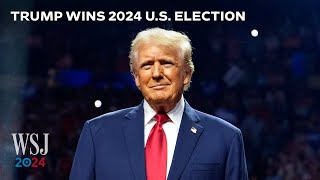 How Trump Defeated Harris for President Key Election Campaign Moments  WSJ [upl. by Anitaf934]