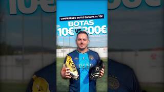 Parte 1 Hoy ponemos a prueba unas botas de 10€ de Temu vs las botas de Jude Bellingham de 300€ ⚽️👟 [upl. by Tabina109]