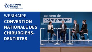 Webinaire convention nationale des chirurgiensdentistes 2023  2028 [upl. by Attesoj]