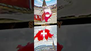 GrenlandDenmark Vs Switzerland vs history geographychannel americamap [upl. by Ordnaxela904]