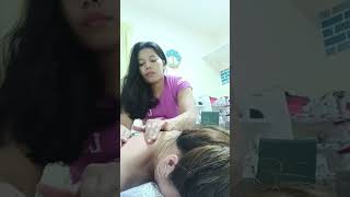 Back pain massage🤕 subscribe viralshort likes [upl. by Jezrdna]