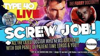 DOCTOR WHO  Type 40 LIVE SCREW JOB  New Sonic  Comic Con  Blu Rays amp MORE [upl. by Atlante]