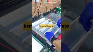 Agarose gel preparation electrophoresis part2 youtubeshorts shorts [upl. by Maghutte]