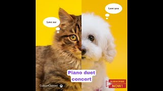 Piano SHOCKER Cat and Dog Jam with Kid [upl. by Cline352]