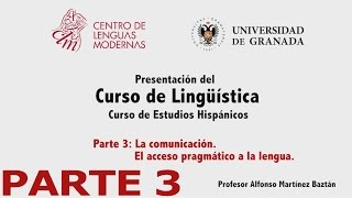 Curso de Lingüística Parte 3 de 4 [upl. by Aivalf172]