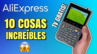 10 COSAS INCREIBLES que puedes COMPRAR en ALIEXPRESS 🔥 [upl. by Lannie348]