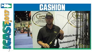 Cashion Shad Rap Spinning Rods  ICAST 2017 [upl. by Ainelec]