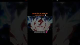 Goku almost unlock the ultra instinct 💀🔥anime dragonball goku shorts [upl. by Idzik]