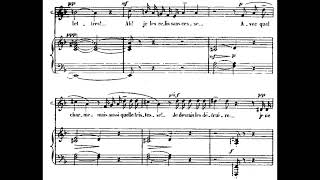 Werther Qui maurait dit Werther  J Massenet Score Animation [upl. by Dalt]