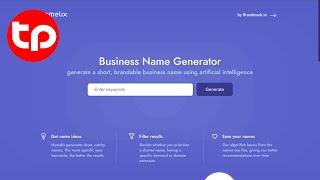 🚀 Business Name Generator criador de nomes [upl. by Richara725]