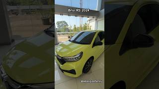 Honda Brio RS 2024 Electric Lime Metallic New Grill brio2024 electriclime honda [upl. by Sherie781]