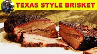 Texas Style Brisket On The Weber Kettle [upl. by Anifled562]