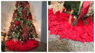 DIY FALDA PARA ARBOL DE NAVIDAD SKIRT TREE [upl. by Furmark]