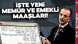 Memur ve Emekli Zam Oranı Netleşti SGK Uzmanı Yeni Maaşları Hesaplayarak Anlattı [upl. by Sager764]