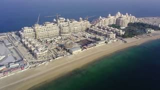 Emerald Palace Kempinski Hotel Palm Jumeirah Dubai Construction Update 31052017 [upl. by Estrella]