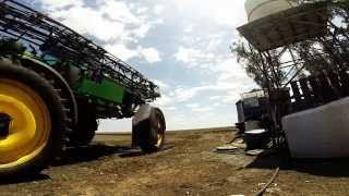 John Deere 4730 self propelled sprayer [upl. by Fedak]